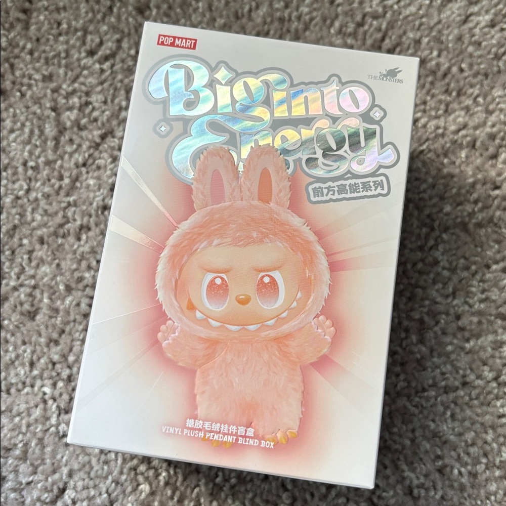 Pop Mart Big Energy Vinyl Plush Pendant Blind Box